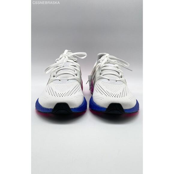 Adidas White Women's Pureboost 22 W Mesh Upper Running Sneakers‎ - Size 10 - Picture 3 of 12